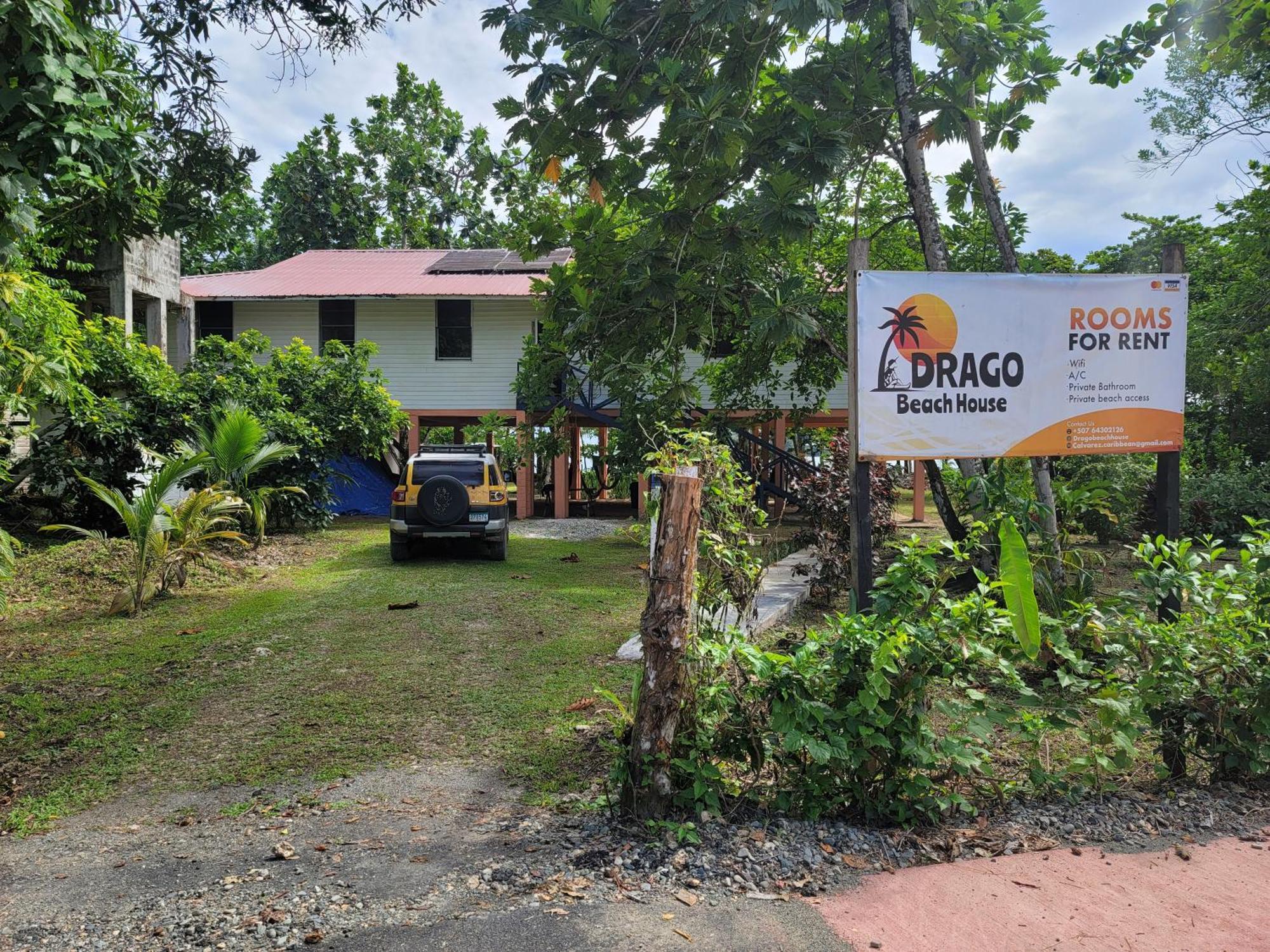 Drago Beach House - Private Beach Boca del Drago Bagian luar foto